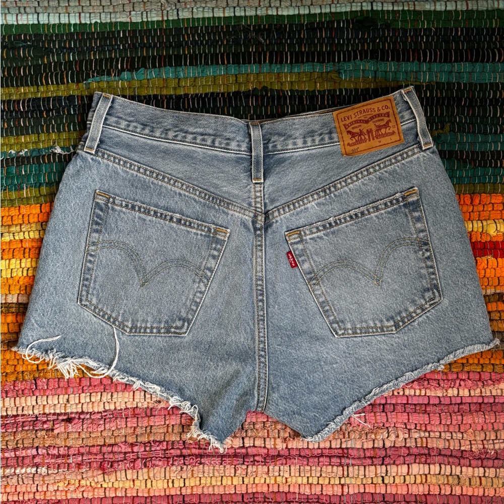 Levi’s 501 Distressed Jean Shorts